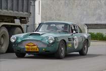 Dieser Aston Martin DB 4 hatte am 13.05.2017 ebenfalls an der Boucle de Clervaux im Norden von Luxemburg teilgenomen.