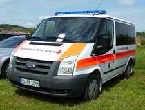 =Ford Transit des BRK KV FÜRTH, gesehen auf dem Parkplatz der RettMobil 2017 in Fulda - Mai 2017
