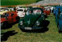 VW-Kfer 1958 VW 74 am Kfer-Treffen in Chteau-d'Oex