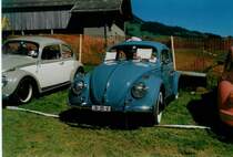 VW-Kfer JU 25 U am Kfer-Treffen in Chteau-d'Oex