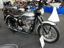 =Triumph Tiger 100 C, 40 PS, gesehen bei der Retro Classic in Stuttgart - März 2017