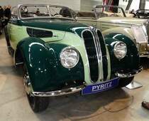 =BMW 323, gesehen bei der Retro Classic in Stuttgart - März 2017