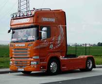 =Scania R 410 rastet am der A3 im Mai 2017