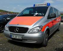 =MB Vito von AIRBUS, gesehen auf dem Parkplatz der RettMobil 2017 in Fulda - Mai 2017