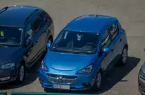 Seit 2014 sieht die Opel Corsa so aus wie diese hier. Aufnahmedatum: 01.07.2017