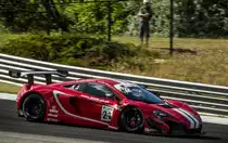 McLaren 650S in der GT-Open Series am 01.07.2017 auf dem Hungaroring.