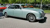 Jaguar Mark 2 auf dem Oldtimer-Treffen an der Rennbahn in Krefeld, 8.5.16