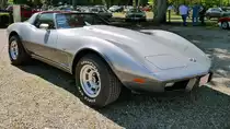 Corvette auf dem Oldtimer-Treffen an der Rennbahn in Krefeld, 8.5.16