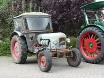 Oldtimer Traktor EICHER EM 300 d, Baujahr 1963, 38 PS; gesehen in Schwarzenbek; 15.07.2017
