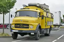MB 911 Kurzhauber, ehem. BGS-Fahrzeug nach Umbau als Campingfahrzeug, Euskirchen 27.06.2017
