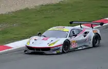 Nr.54 Spirit of Race, LM GTEam Ferrari 488 GTE der Fahrer: Thomas Flohr, Francesco Castellacci, Miguel Molina. FIA WEC 6h Nürburgring am 16.7.2017