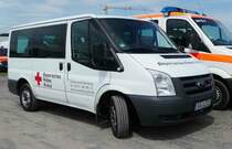 =Ford Transit vom BRK KV BAMBERG, gesehen bei der RettMobil 2017 in Fulda - Mai 2017