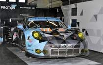 LM GTE am Nr. 77 Dempsey-Proton Racing, Porsche (911) 991 RSR, Fahrer: Christian Ried, Marvin Dienst, Matteo Cairoli. FIA WEC 6h Nürburgring am 16.7.2017 beim Pit Walke
