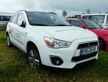 =Mitsubishi des DRK ODENWALDKREISES, gesehen bei der RettMobil 2017 in Fulda - Mai 2017
