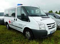 =Ford Transit des DRK OV LUDWEILER, gesehen bei der RettMobil 2017 in Fulda - Mai 2017