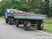 Anhänger THK 5-2 2. Seiten Kipper Baujahr: 1977 Bild vom  17.07.2017