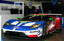 LM GTE Pro Nr.66 Chip Ganassi Racing, Ford GT, Fahrer: Stefan Mücke & Olivier Pla.
 FIA WEC 6h Nürburgring am 16.7.2017 beim Pit Walke 