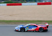 Mitzieher des LM GTE Pro, Nr.66 Chip Ganassi Racing, Ford GT, Fahrer: Stefan Mücke & Olivier Pla. FIA WEC 6h Nürburgring am 16.7.2017