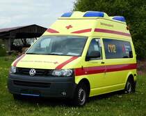=VW T5 steht zum Verkauf bei der RettMobil 2017 in Fulda - Mai 2017