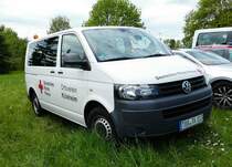 =VW T5 des DRK OV KÜLSHEIM fotografiert bei der RettMobil 2017 in Fulda - Mai 2017