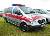 MB Vito des Katastrophenschutzes Hessen, fotografiert bei der RettMobil 2017 in Fulda - Mai 2017