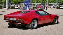 De Tomaso Pantera auf dem Oldtimer-Treffen an der Rennbahn in Krefeld, 8.5.16