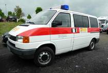 =VW T 4 vom ASB NIEDERSACHSEN, fotografiert bei der RettMobil 2017 in Fulda - Mai 2017