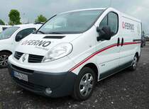 =Renault Master als Servicefahrzeug der Firma FERNO, fotografiert bei der RettMobil 2017 in Fulda - Mai 2017