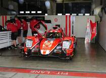 #25 Manor, Oreca 07 (Gibson), für die Fahrer: Roberto González Valdez, Simon Trummer & Vitaly Aleksandrovich Petrov. FIA WEC 6h Nürburgring am 16.7.2017 beim Pit Walke
