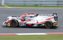 LMP2 Mitzieher der #28 TDS Racing, Oreca 07 (Gibson), Fahrer: François Perrodo, Emmanuel Collard & Matthieu Vaxivière. FIA WEC 6h Nürburgring am 16.7.2017 