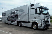 Mercedes-Benz Autotransport LKW in Zandvoort beim ADAC-GT-Masters 22.7.2017