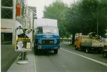 Ernst Daniel Erben, Winterthur ZH 485396 Saurer in Thun, Aarestrasse