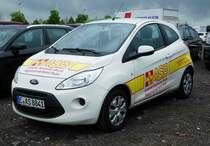 =Ford Fiesta des ASB RV RUHR, gesehen auf dem Parkplatz bei der RettMobil 2017 in Fulda - Mai 2017