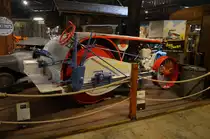 Gray-18/36 zugstarker Traktor zum Pflügen . Ein 4 Zylinder. Baujahr 1919, Hubraum 7840 ccm³, Leistung 36 PS. Im Traktormuseum Uldingen-Mülhofen am 12.06.2017