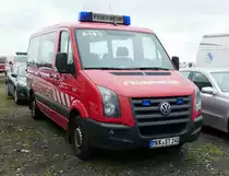 =VW Crafter der Feuerwehr STEINAU a. d. Str., fotografiert bei der RettMobil 2017 in Fulda - Mai 2017