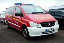 =MB Vito der Feuerwehr von KAUFUNGEN, fotografiert bei der RettMobil 2017 in Fulda - Mai 2017