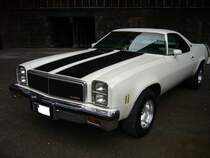 GMC El Camino Sprint des Modelljahres 1976. Altmetall trifft Altmetall am 23.07.2017 im LaPaDu.
