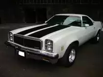GMC El Camino Sprint des Modelljahres 1976. Altmetall trifft Altmetall am 23.07.2017 im LaPaDu.
