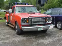 Dodge D Series. Besucherparkplatz des LaPaDu am 23.07.2017.