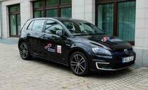 =E-Golf der hessischen Landesregierung, gesehen im Mai 2017 in Wiesbaden