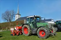 . Fendt 716 Vario, ausgestellt am 26.03.2017 in Brachtenbach.