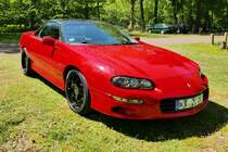 Chevrolet Camaro ZZ an der Rennbahn in Krefeld, 8.5.16 