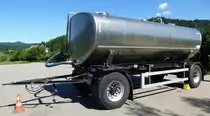 Tankanh�nger f�r Lebensmitteltransporte, Juli 2017