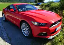 Ford Mustang GT 5,0, 8-Zyl.V-Motor, mit 4951ccm und 420PS, Vmax.250Km/h, Juli 2017
