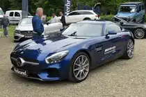 Mercedes-Benz SLS AMG auf der Autoschau in Krefeld an der Rennbahn, 24.6.17