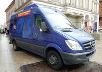 Mercedes Sprinter als Geldtransportfahrzeug der Firma G4S am 01.06.17 in Belfast