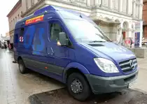 Mercedes Sprinter als Geldtransportfahrzeug der Firma G4S am 01.06.17 in Belfast