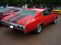 Heckansicht eines Chevrolet Chevelle SS Coupe von 1972. 14. US-Cartreffen am 29.07.2017 im CentroO.