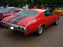 Heckansicht eines Chevrolet Chevelle SS Coupe von 1972. 14. US-Cartreffen am 29.07.2017 im CentroO.