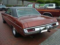 Heckansicht eines Dodge Dart Swinger Coupe von 1970. 14. US-Cartreffen am 29.07.2017 im CentroO.